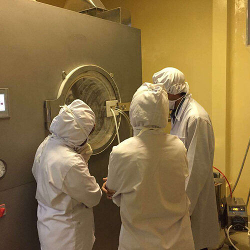 最新の企業ニュース 理性的なタブレットのフィルムのコータは薬の悪臭を隠すことの大きい役割を担う