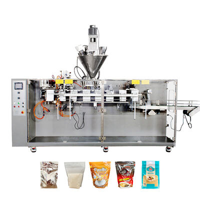 よい価格 Food Grade Sea Salt Brown Sugar 1kg 2kg Pouch Filling Automatic Horizontal multifunctional packaging machine オンライン