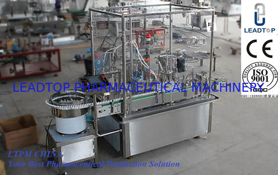 よい価格 PLC制御10-40びん/分が付いている自動液体のびんの充填機 オンライン