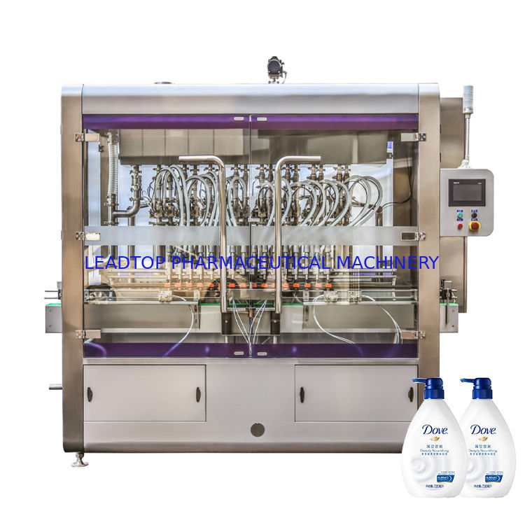 ローータリー液体ボトル詰め機 16の詰めノズル 50-5000ml 範囲 8 Kw 電源