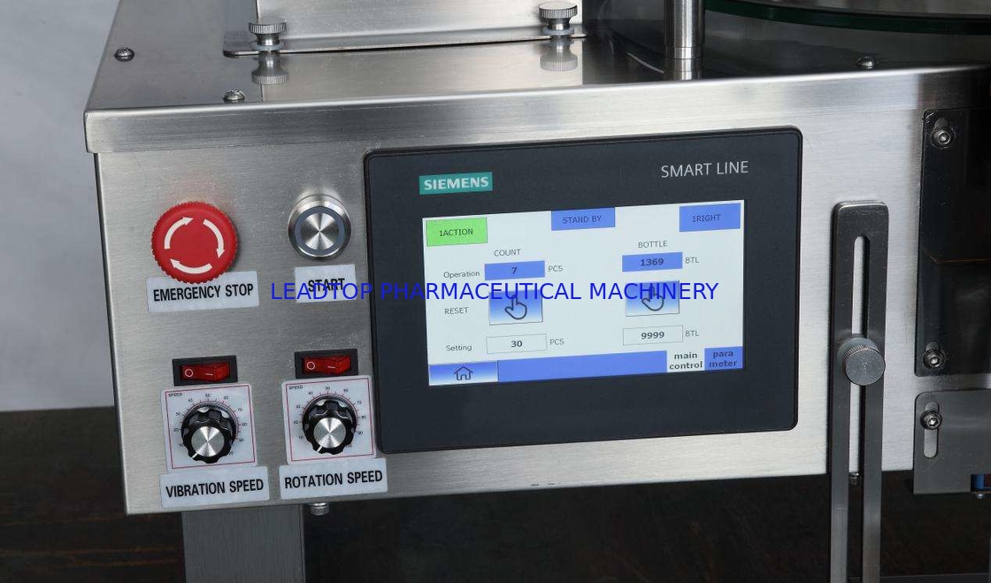 2～9999個/ボトル充填範囲 自動錠剤カプセル計数機 最大15キャパシティ 製薬業界向け