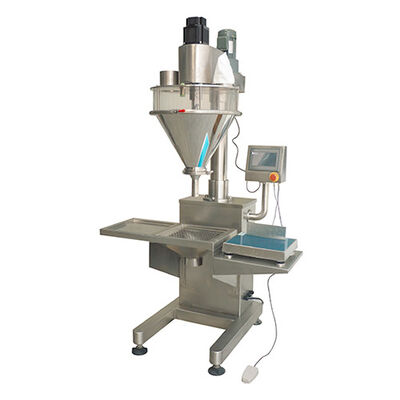 よい価格 半自動オーガーの注入口機械100BPHコーヒー唐辛子小さい蛋白質の乾燥したミルクのスパイス オンライン