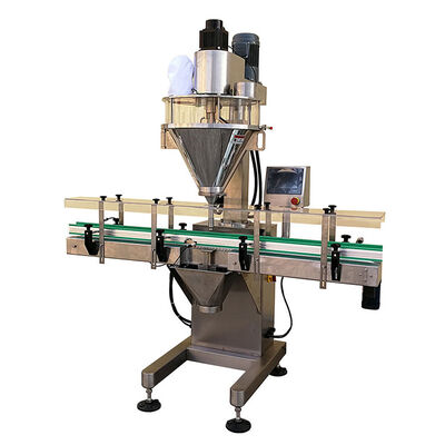 よい価格 スパイスのコーヒーは自動オーガーの粉の注入口機械40びん/分を粉にする オンライン