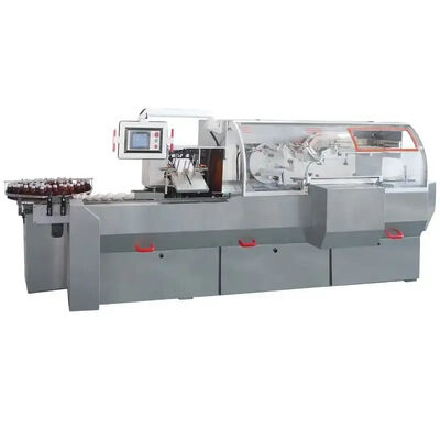 よい価格 光電センサーの自動カートンに入れる包装機械220V電気55boxes/Min オンライン