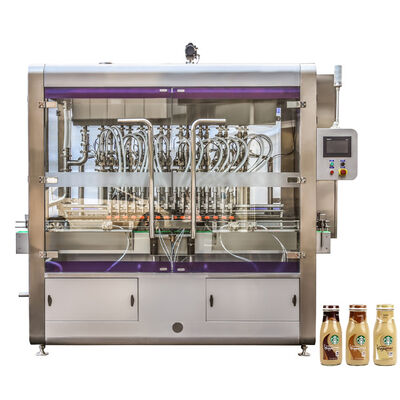 よい価格 圧力回転液体詰め機 650 kg 重量 0.6MPa 空気操作 50-5000ml範囲 オンライン