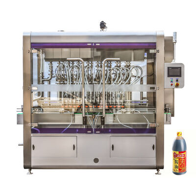 よい価格 <1%の精度 220/380Vの電源を持つ回転式50-5000ml液体ボトルフィラー オンライン