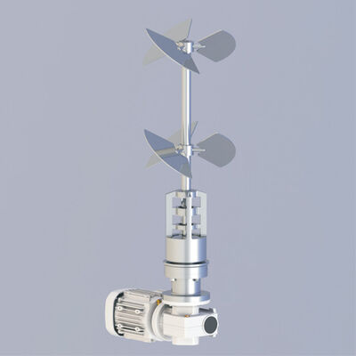 よい価格 316L SS 衛生用 底部磁気ミキサー 食品 バイオ医薬品 FDA GMP 耐磨性ゼロ 密封性 低保守性 オンライン