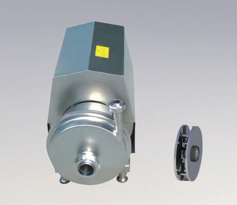 よい価格 ステンレス鋼 316L 衛生用フラットバーンポンプ CIP SIP 医薬品食品飲料産業用 互換性のある低切削設計 オンライン