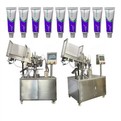 よい価格 Factory Custom Cream Glue Automatic Metal Aluminum Soft Tube Filling Sealing Tube Filling Machine オンライン