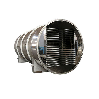 よい価格 安定耐久工業用グレード 15 kg/バッチ 真空凍結乾燥機 70 mm 棚間隔 タッチスクリーン操作 オンライン