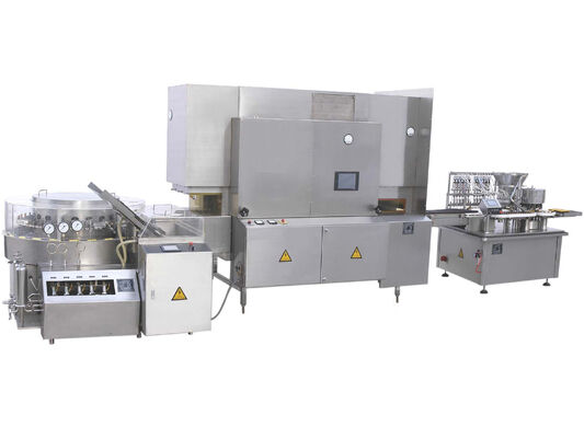 よい価格 口頭液体のびんの超音波洗浄の液体のびんの充填機ライン オンライン